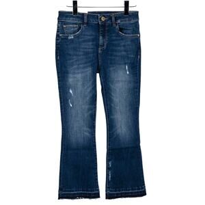 DL1961 Lara Instasculpt Cropped Straight Leg Boot US 24 Brand New